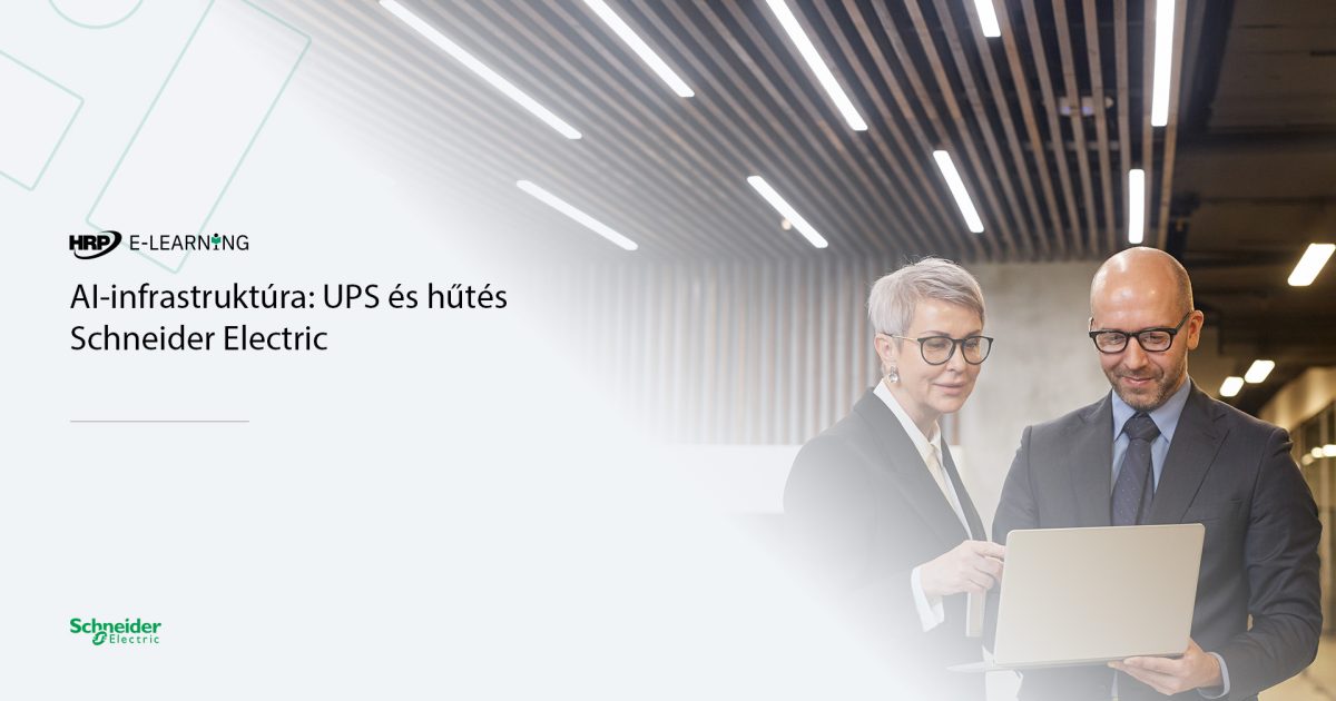 AI-infrastruktúra UPS és hűtés – Schneider Electric