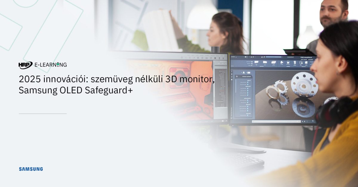 2025 innovációi: szemüveg nélküli 3D monitor, Samsung OLED Safeguard+
