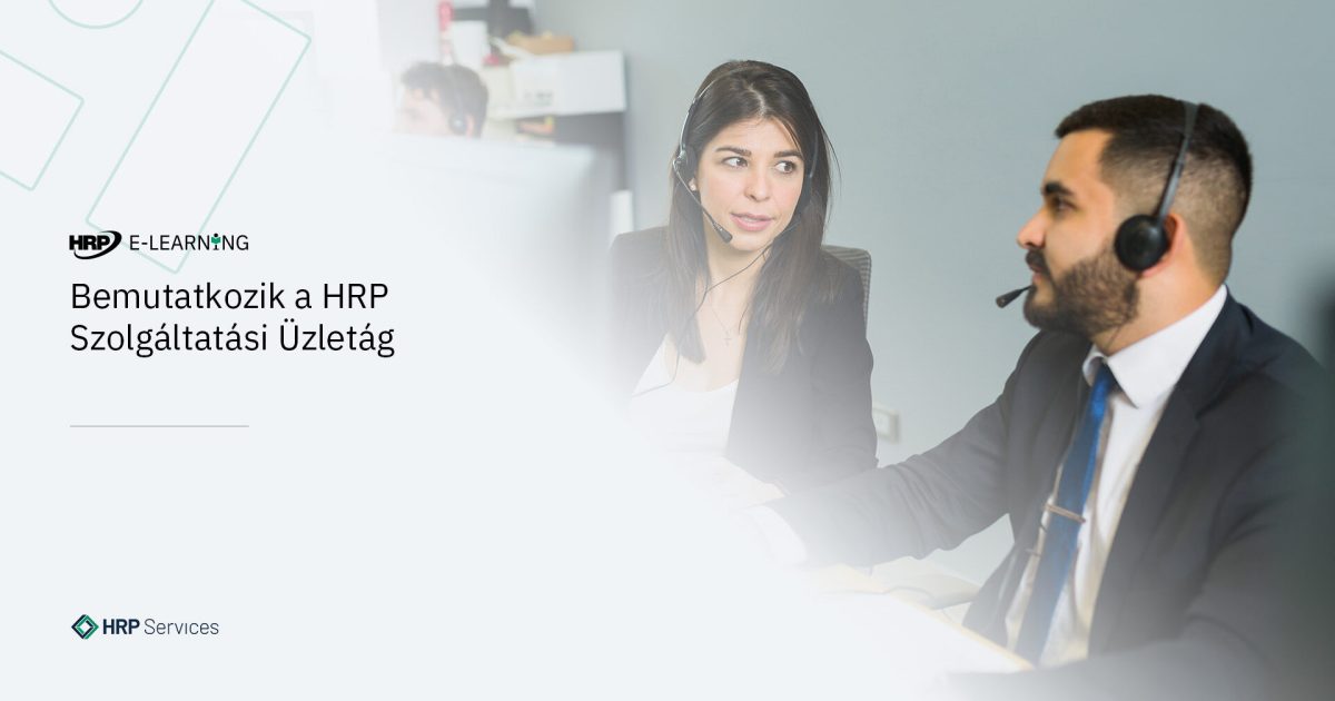 Bemutatkozik a HRP Szolgáltatási Üzletág